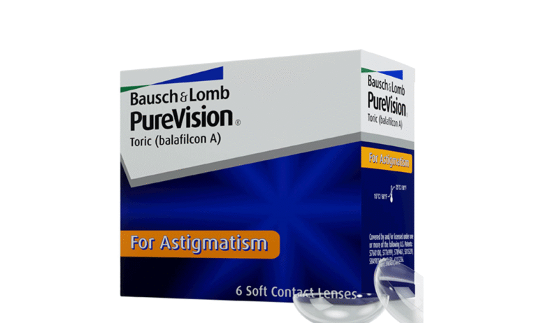Lentile de contact, Lentile de contact PureVision Toric Bausch - optimarvisioncare.ro